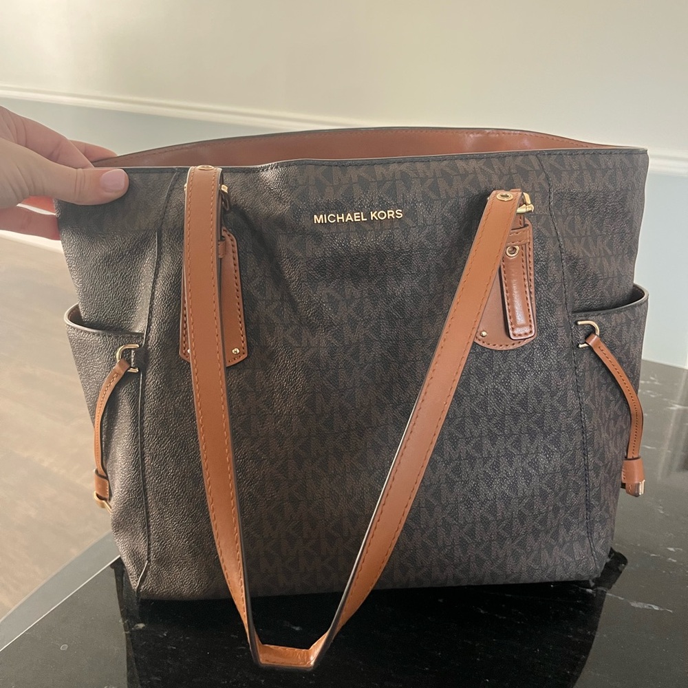 Michael Kors Brown Tote Bag